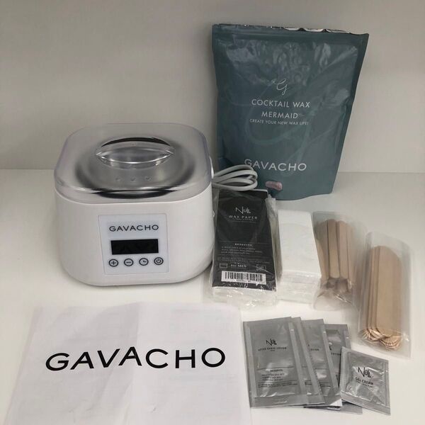 美品 GAVACHO ガバチョ ワックスウォーマー 付属品アリ ブラジリアンワックス パラフィンパック