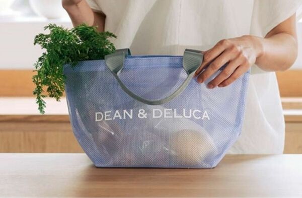 DEAN & DELUCA メッシュトートバッグ Sサイズ ライラック S