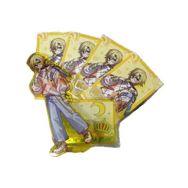 卯月コウ デコラモード アクリルスタンド アクスタ チェキ セット にじさんじ