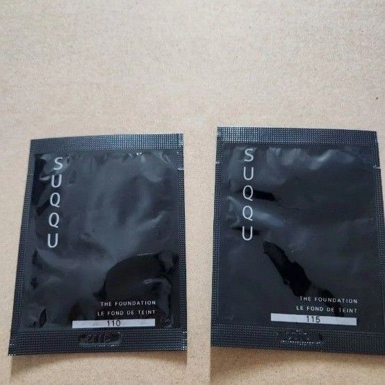 SUQQU ザ ファンデーション 110 115 1g 各1包 voce1月号雑誌付録