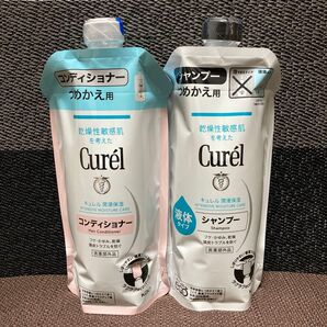 花王 キュレル Curel シャンプー コンディショナー 340ml 各1個