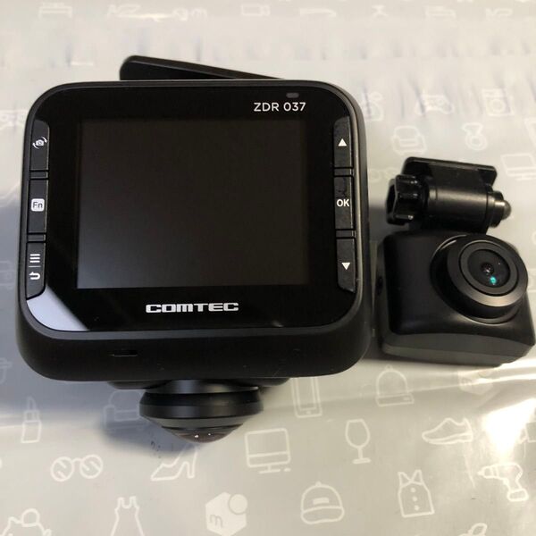 ☆美品☆コムテック ZDR037 ドライブレコーダー前後