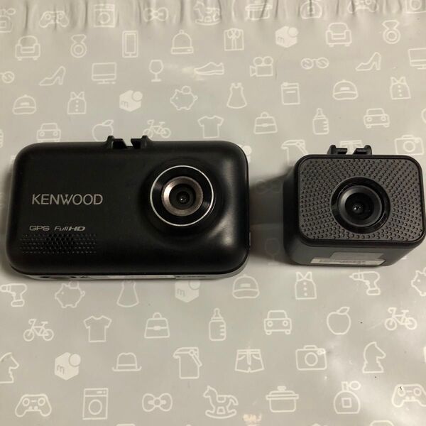KENWOOD DRV-MR740 ドライブレコーダー 前後カメラ