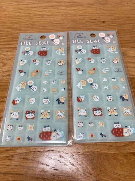 在庫ラスト! ちいかわ タイルシール 2枚セット