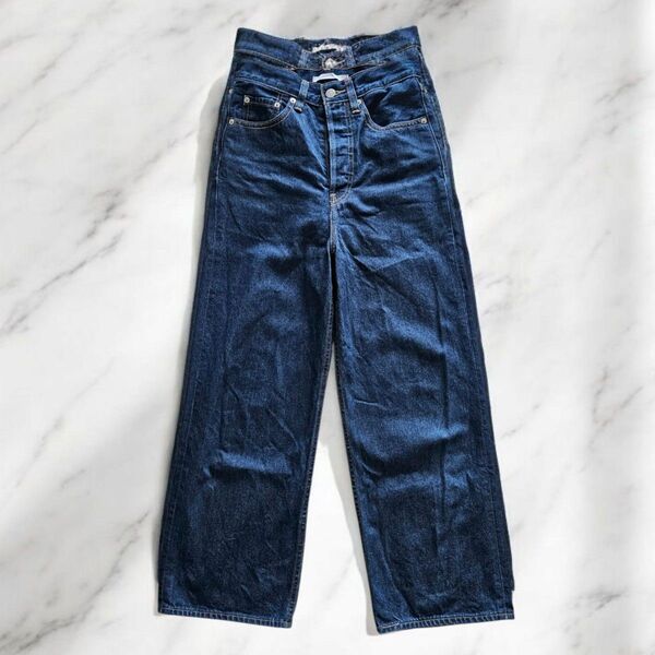 リーバイス LEVI'S PREMIUM ハイルーズデニムパンツ 24 ジーンズ
