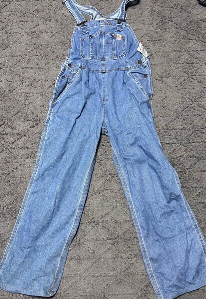 デニムオーバーオール デニム carhartt