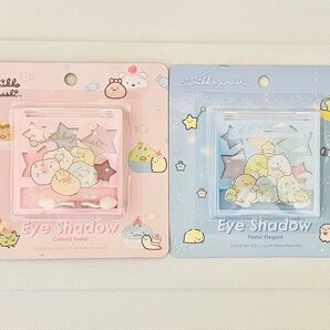 PMSH アイシャドウパレット 6色 子ども向け化粧品 すみっコぐらし 2種セット