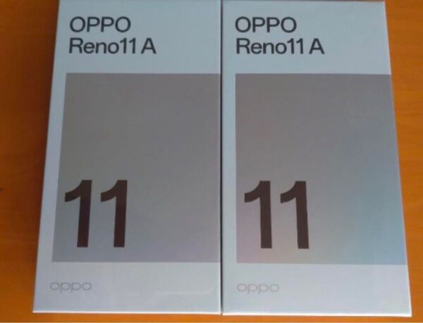 【2個セット】OPPO Reno11 A 新品未開封