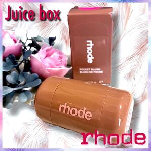 rhode ロード ポケットブラッシュチーク juice box