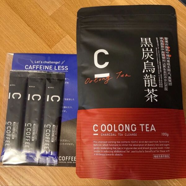 C Oolong Tea チャコールティー 黒炭烏龍茶 100g