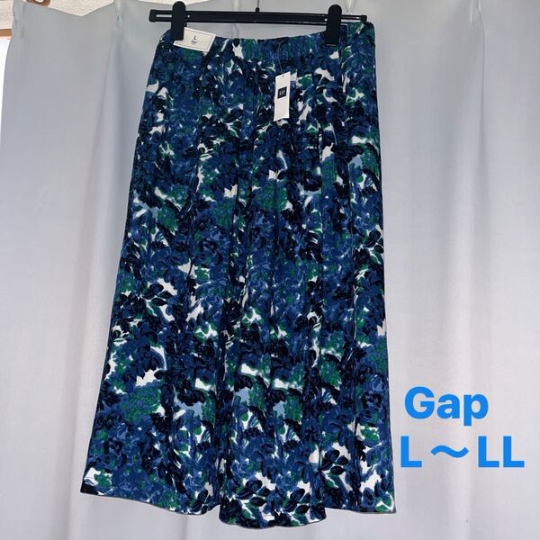 【未使用】Gap 花柄スカート L〜LL 新品タグ付き
