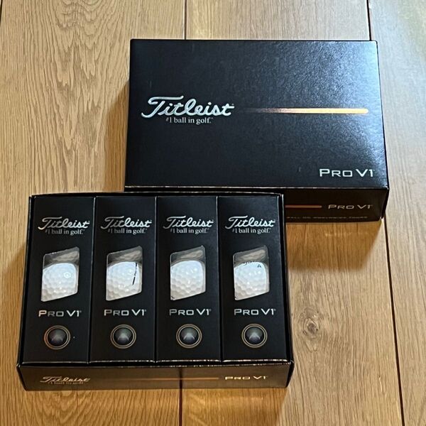 ゴルフボール タイトリスト PRO V1 2025年モデル 2ダース 24個 TITLEIST ローナンバー