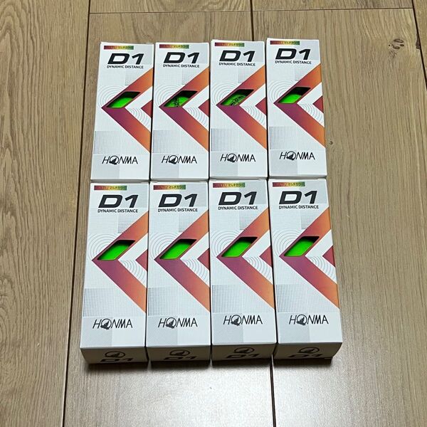 HONMA ホンマ ゴルフボール D1 グリーン 2ダース 24個 マルチカラー