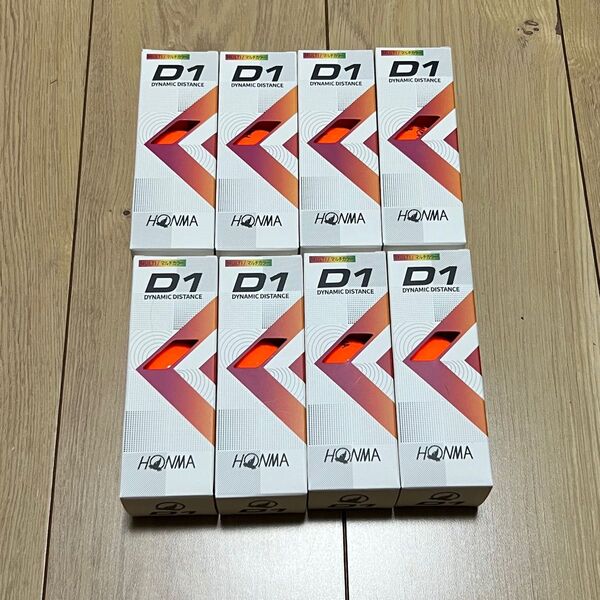 HONMA ホンマ ゴルフボール D1 オレンジ 2ダース 24個 マルチカラー