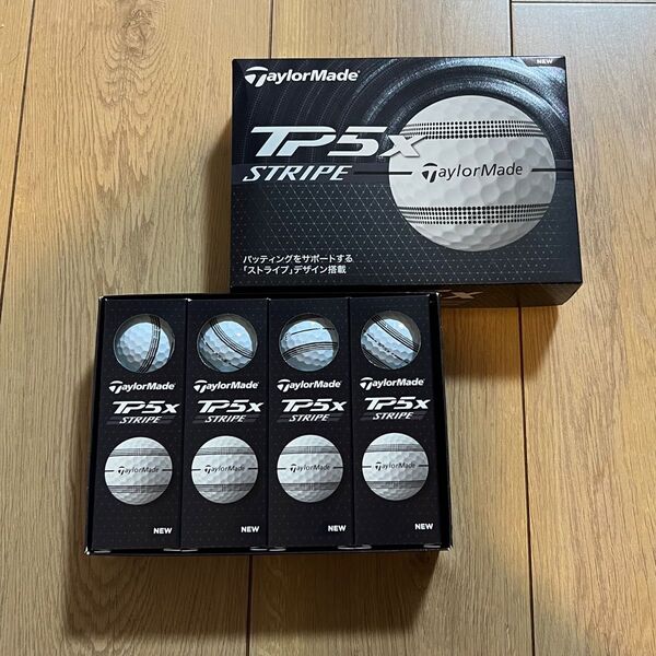 テーラーメイド TP5x STRIPE ストライプ 2024年モデル TailorMade 2ダース ゴルフボール