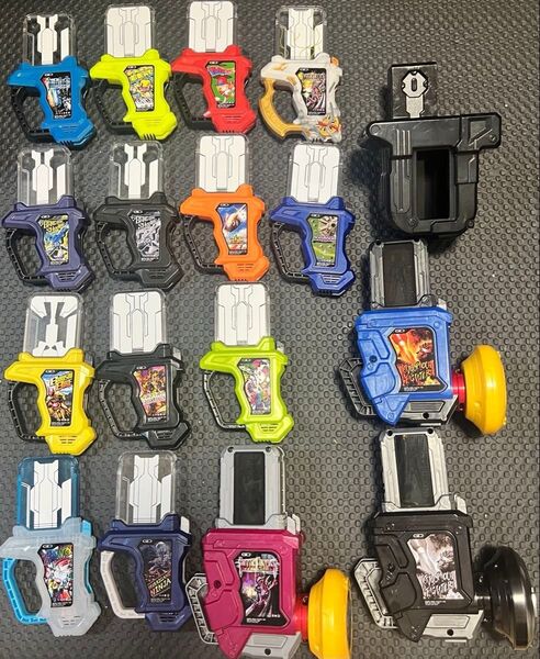 仮面ライダーエグゼイド DX ガシャット 複数セット ガシャットギアデュアル ギアデュアルβなど