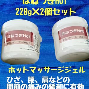 株主優待アトラグループ ほねつぎHOT 220g×2個セット
