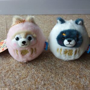 福だるま 豆しば ぬいぐるみ