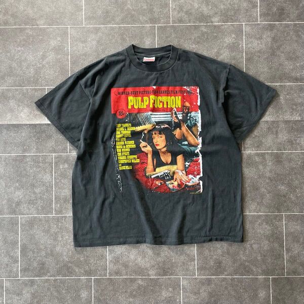 PULP FICTION パルプフィクション S/S movie Tシャツ フェードブラック XL fade tee fade