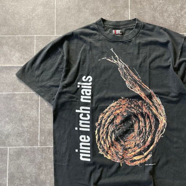 nine inch nails ナインインチネイルズ future down s/s tee fade XL