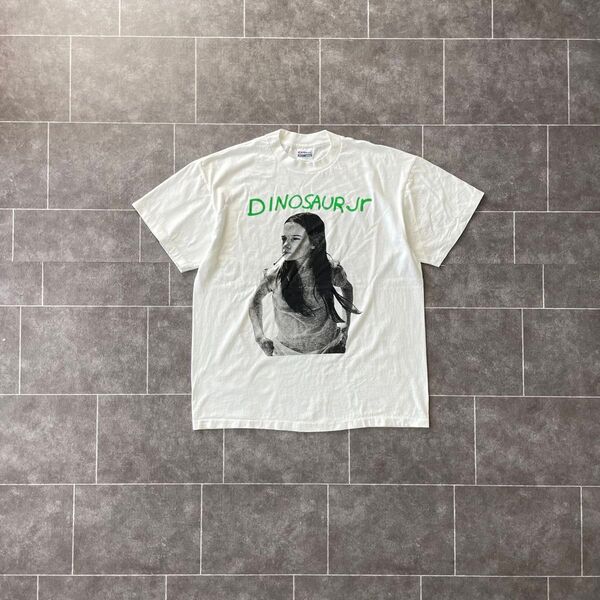 DINOSAUR.Jr ダイナソー ジュニア S/S green mind Tシャツ 白 XL