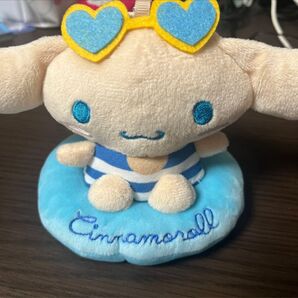 シナモン /サンリオキャラクターズ マスコット 浮き輪 アベイル 日焼けシリーズ シナモロール 完売品