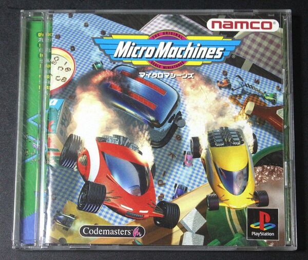 PSソフト「MicroMachines/マイクロマシーンズ」ナムコ/プレイステーション PlayStation PS1 namco