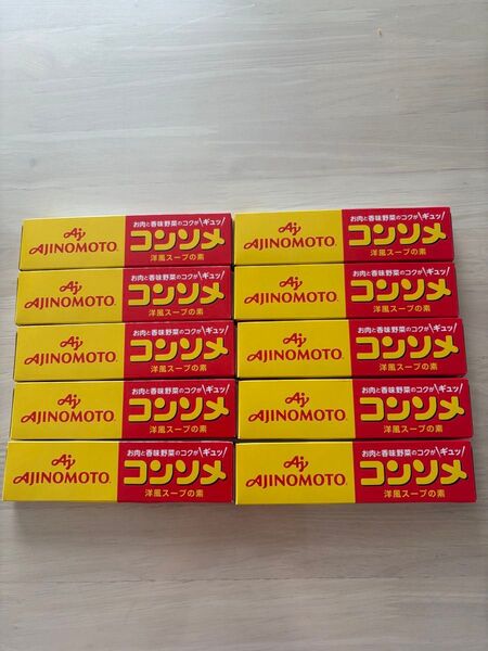 AJINOMOTO コンソメ洋風スープの素 固形7個入り×10箱