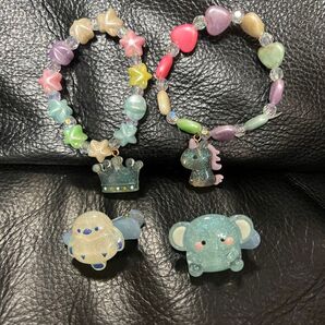 アクセサリー ブレスレット ピン 髪留め