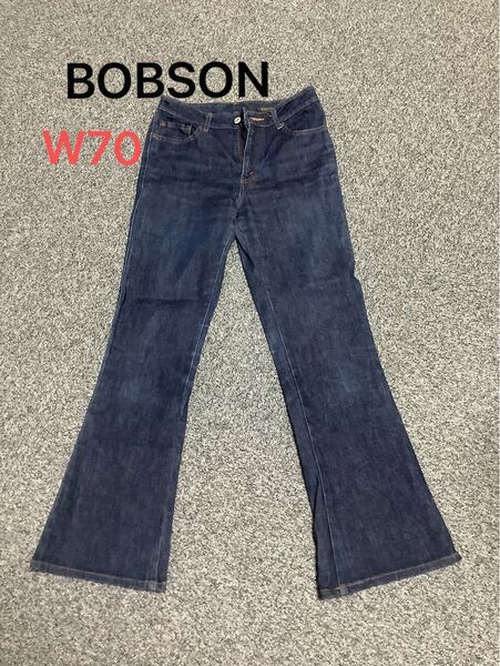 160 BOBSON ベルボトム ブーツカットW70 ボトムス ジーパン デニム パンツ デニムパンツ ジーンズ