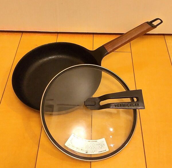バーミキュラ vermiculer フライパン 20cm リッドセット ガラス蓋付