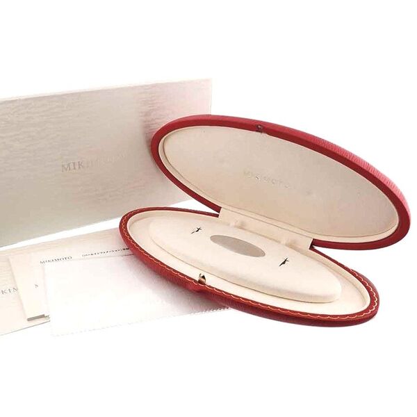 レア ミキモトMIKIMOTO パール ネックレス イヤリングセットケース ジュエリーボックス 空箱 エトレンヌ
