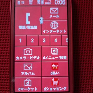 docomo ラクラクホォン携帯電話 2017年 F-04J アンドロイド 富士通