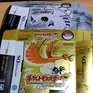 ポケットモンスター ソウルシルバーハートゴールドの 外箱のみ