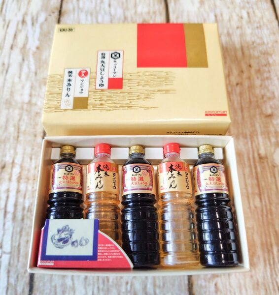★ぷちサンプルシリーズ★特選ギフト★キッコーマン 醤油・本みりんセット★リーメント