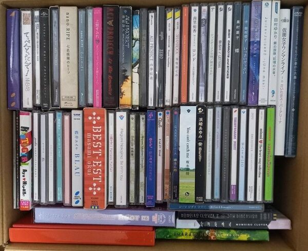 邦楽 CD+DVDセット まとめ売り アニソン アイドル 女性アーティスト多数