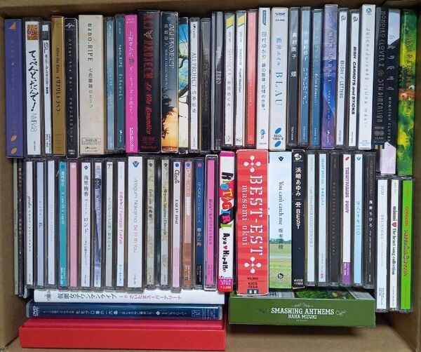 邦楽 CD+DVDセット まとめ売り アニソン アイドル 女性アーティスト多数