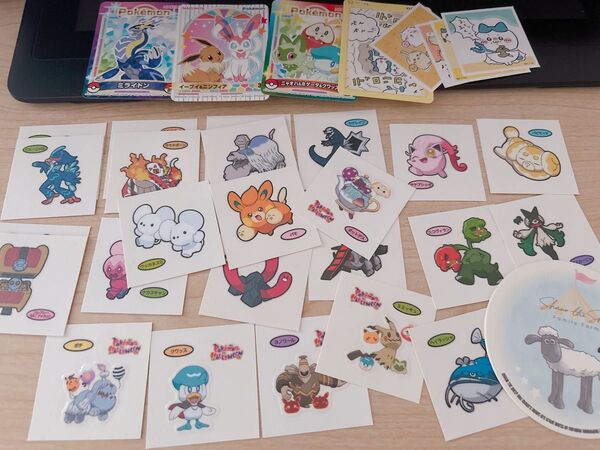 ポケモンデコキャラシール+おまけ ポケットモンスター 第一パン ポケモン