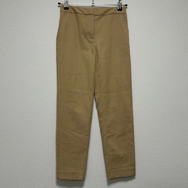 PLST プラステ リネンブレンドスティックパンツ ベージュ レディース XSサイズ 12-8206007