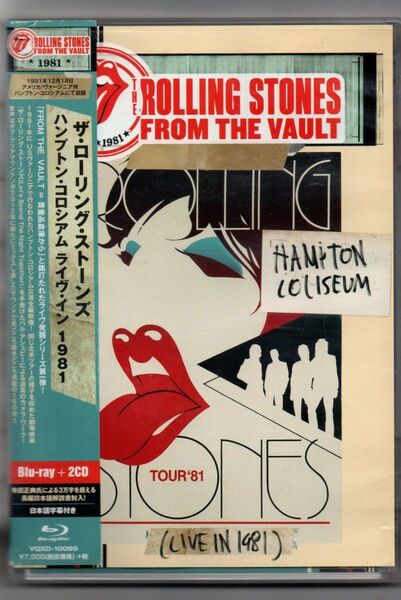 中古/ストーンズ〜ハンプトン・コロシアム〜ライヴ・イン 1981【初回限定盤BLU-RAY+2CD】ザ・ローリング・ストーンズ