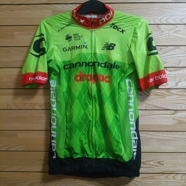 支給品 サイクルジャージ キャノンデールドラパック Cannondale S drapac エアロ poc ロードバイク 自転車