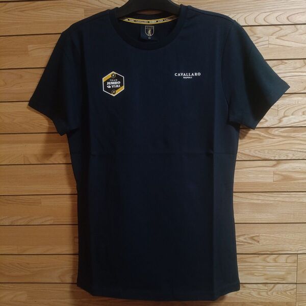 支給品 Jumbo visma Tシャツ AGU ユンボヴィスマ アパレル XS サイクルジャージ CAVALLARO 自転車