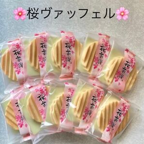 お菓子 和菓子 季節限定 桜ヴァッフェル 欧風菓子