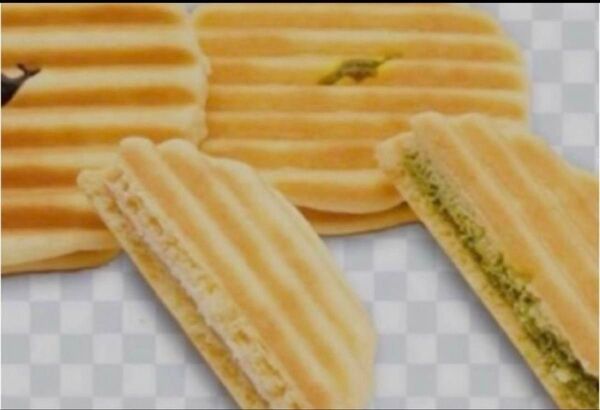 お菓子 和菓子 せんべい 食べ比べ バニラ&抹茶ヴァッフェル