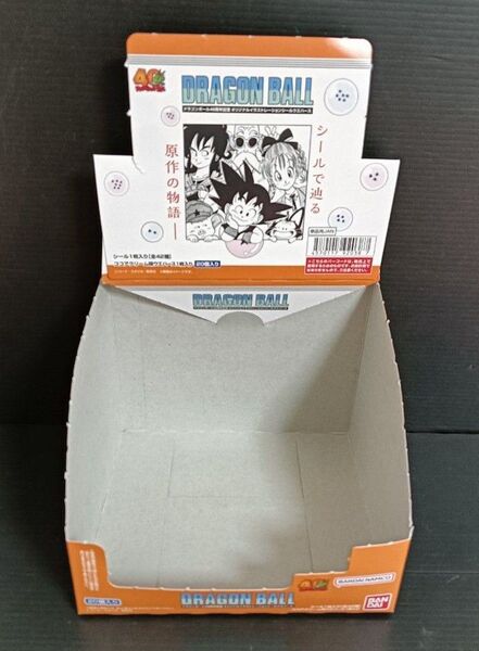 1点【組立済み】パッケージBOX オリジナルイラストレーション シールウエハース ドラゴンボール40周年記念