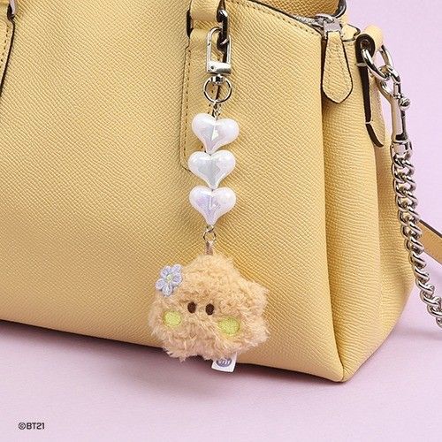 公式 minini BT21【SHOOKY】ビーズ キーリング