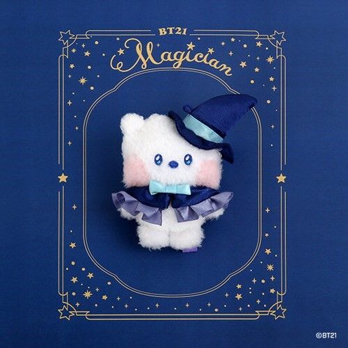 公式 minini BT21【RJ】マジシャンs キーリング マスコット