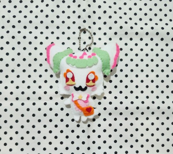 キミとアイドルプリキュア プリルン フェルトキーフォルダー ハンドメイド