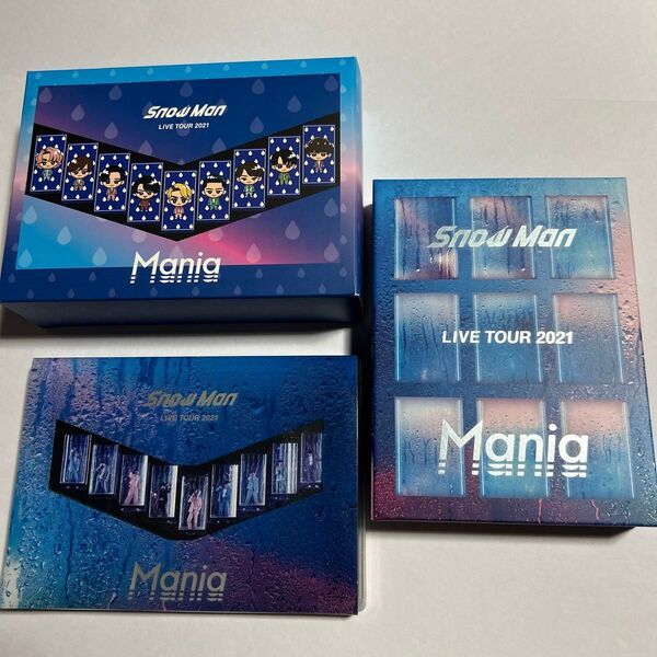 SnowMan Mania 初回盤・通常盤 DVD (BOXケース付き)