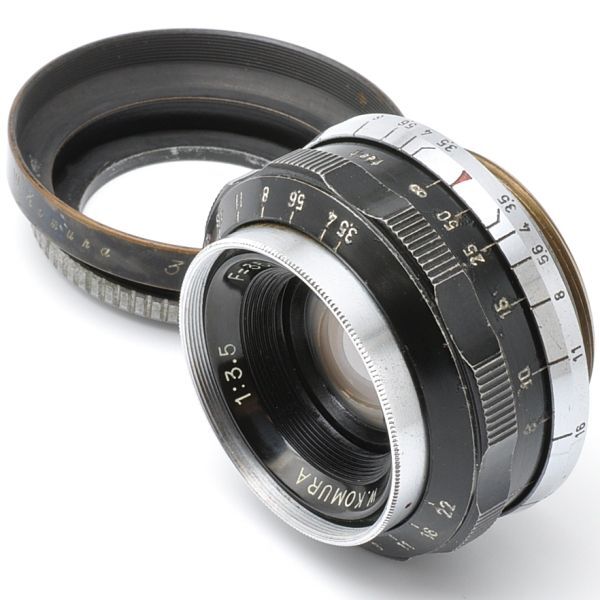 Komura 35mm f/3.5 ファインダーセット ライカLマウント Yahoo!オークション -「komura 35mm」の落札相場・落札価格